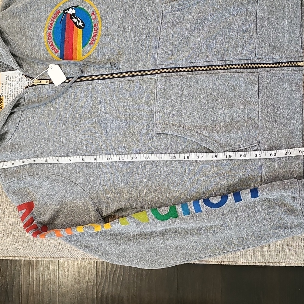 Aviator Nation Zip Hoodie - Picture 3 of 4